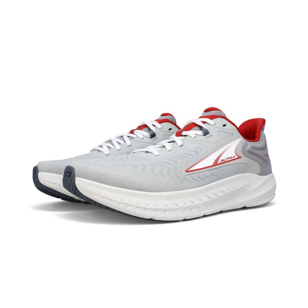 NEW ALTRA men's torin 7 running shoes in gray /red - Picture 2 of 4